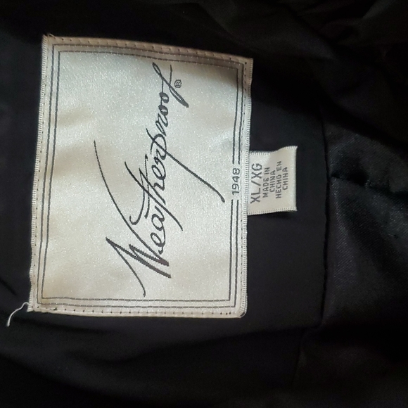 WEATHER PROOF RAIN COAT SIZE XL - Picture 3 of 10